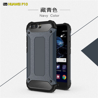 

Goowiiz Phone Case For Huawei P10P10 PlusP10 LiteNova Lite King Kong Armor Fashion Bumper PC TPU Prevent falling