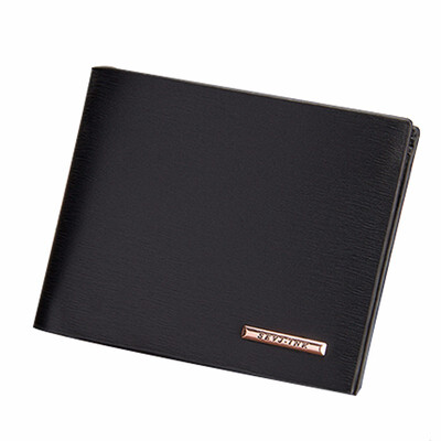 

New Men Short Wallet Ultra-thin Mini Vertical Drive Lisense Small Purse