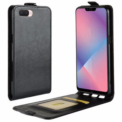 

for Oppo A3s WIERSS Flip Leather Case for Oppo A3s for Oppo A5 Retro Wallet Case Leather Cover Cases Fundas Capa Coque Etui