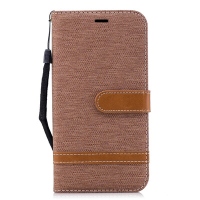 

GANGXUN®LG K10 2018 Stand Case Wallet Card Slots Denim Jeans Leather Case With Stand