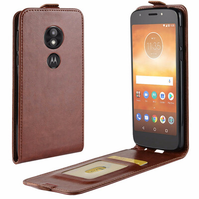 

for Motorola Moto E5 Play 52" WIERSS Flip Leather Case for Moto E5 Cruise Retro Wallet Case Leather Cover Cases Fundas