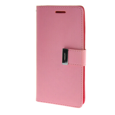 

MOONCASE чехол для Asus Zenfone 5 Flip Leather Wallet Card Slot Bracket Back Cover Pink