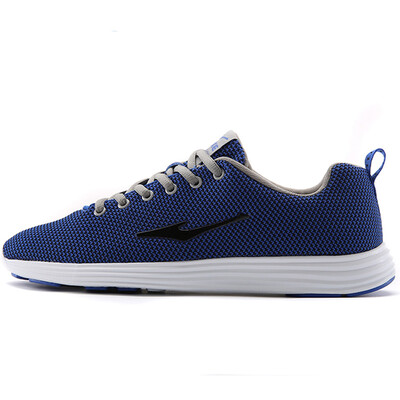 

Hong Erke micro running shoes male knitted mesh cloth leisure running shoes 51115203167 ancient blue 40 yards