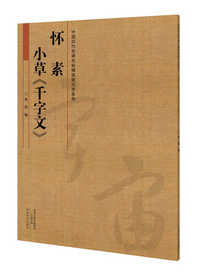 

中国历代名碑名帖放大本系列 怀素小草 千字文