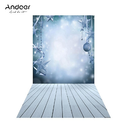 

Andoer 15 09m49 30ft Backdrop Photography Background Twinkle Moon Star Wood Floor Picture for DSLR Camera