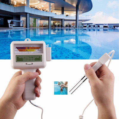 

PC101 PHCL2 Chlorine Tester Digital Water Quality Tester Portable Swimming Pool Spa Aquarium PH Meter Test Accessories