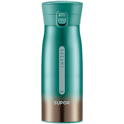 

Supor supor Insulation Cup Aurora Series 304 Stainless Steel Cup Men&Women Portable Business Straight Car Cup KC45BV2 Dream Blue 450mL