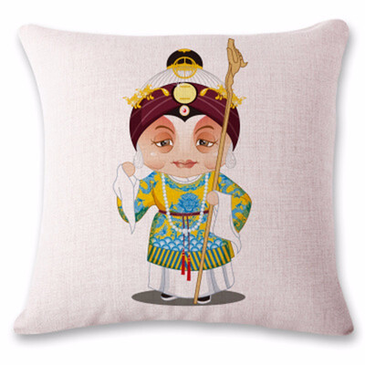 

Cntomlv Cartoon Cushion Cover Pillow Case Firm Throw Pillow Cover Self-portrait Sofa Bedroom Home Decorative Drop Shipping