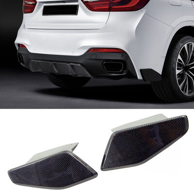 

Carbon fiber Rear Splitter Rear Side Valences Fit For BMW F16 X6 M-Sport