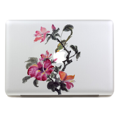 

GEEKIDMacbook Air 13 decal sticker Partial decal floral macbook pro decal macbook air decal apple retina sticker