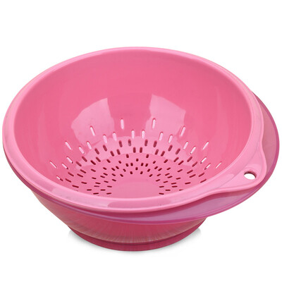 

Kitchen maxcook draining basins wash basin 2 Pack MCPJ-CL002 washbasin fruit basin color random