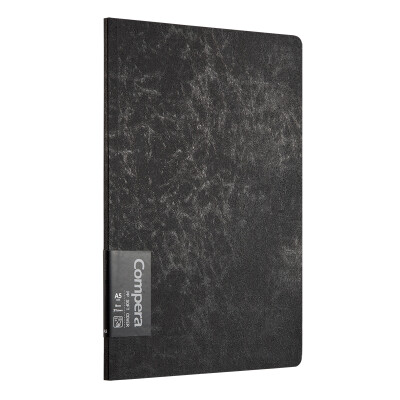 

Qixin COMIX A5 50 sheets of PP surface glue book Notepad soft copy notebook Compera original series C7001 black