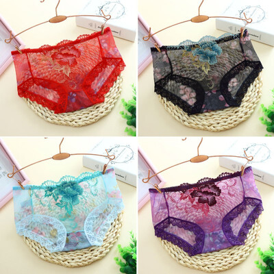 

Underwear Women Floral Boxer Womens Panties Shorts Breifs Sexy Lingeries Female Intimates Girls Boyshorts