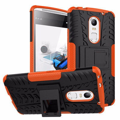 

Goowiiz Phone Case For Lenovo Vibe X3 Armor Tire Texture Rugged Protection PCTPU Full Protection