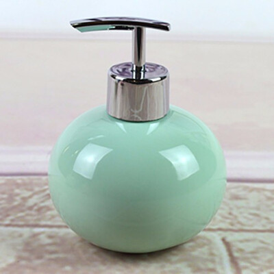 

300ml Toilet ceramic Dispensers pump shower shampoo bottle hand sanitizer container Bathroom Accessories Soap box