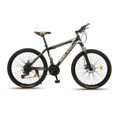 

Resistant to dynamic city series bicycle 2426 inch mountain bike 24 speed bicycle student adult men&women 24 speed 26 inches black gold spoke wheel