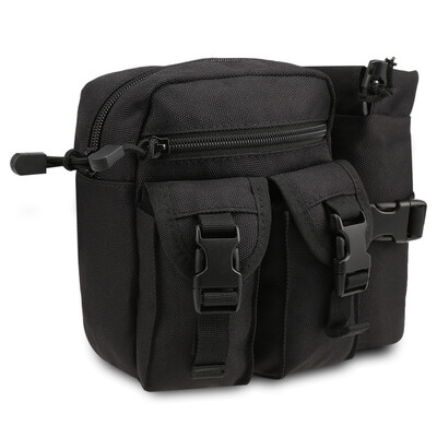 

Protector Plus Outdoor Tactical Waist Bag for Cycling Hiking Climbing high-quality nylon material waist bag messenger bag