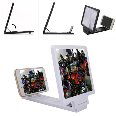 

Складная сотовый телефон экрана Лупа Expander Увеличить Держатель подставка кронштейн белый