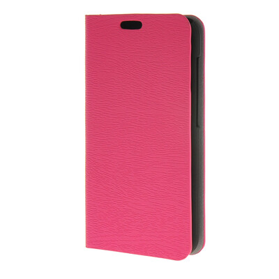 

MOONCASE Wood grain Leather Flip Wallet Card Slot Stand Back чехол для Huawei Ascend Y625 Hot pink