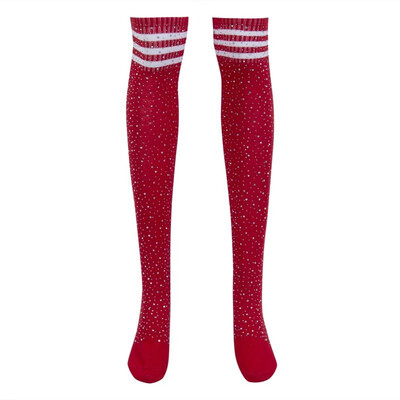 

Ladies Winter Soft Cable Knit Over knee Long Boot Thigh-High Warm Socks Leggings