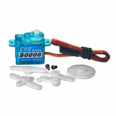 

CYS-S0006 Mini Analog Servo for Tiny Whoop RC Car Boat Airplane Helicopter RC Toys
