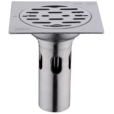 

BSITN Boston bathroom deep water seal stainless steel floor drain deodorant insect proof anti-blocking anti-corrosion bathroom four anti-floor drain B2025