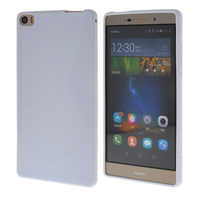 

MOONCASE Huawei P8 Max Дело S - линия Гибкая Прочный силиконовый гель ТПУ Тонкий чехол для Huawei Ascend P8 Max Уайт