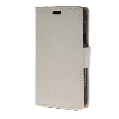 

MOONCASE Synthetic Leather Flip Wallet Card Slot Bracket Back чехол для Samsung Galaxy Xcover 3 SM-G388F White 02