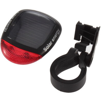 

Solar Power Bike Bicycle LED Cycling Tail Rear Red Light Lamp Taillight