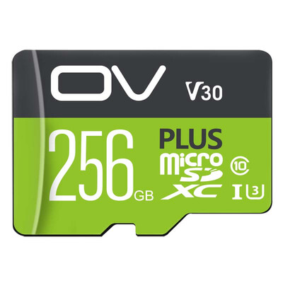 

OV V30 256GB read speed 98MBs high speed PLUS enhanced version MicroSDXC UHS-I memory card V30 U3 TF card