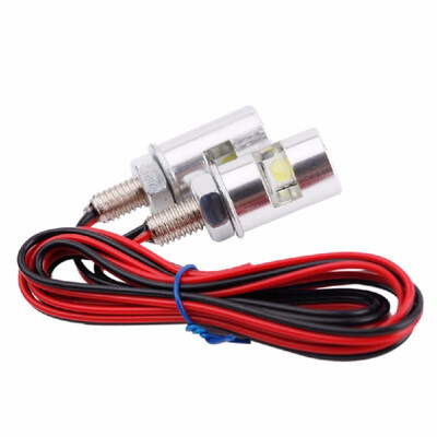 

LED License Number Plate Light Screw Bolt Lamp SMD Universal For Motorcycle Motorbike 2Pcs