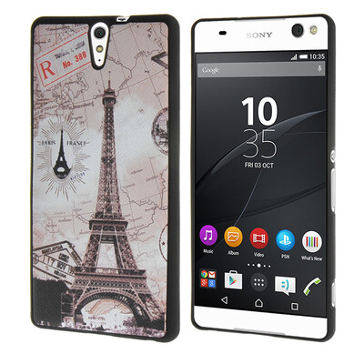 

MOONCASE Case for Sony Xperia C5 [Personality Patterns] Flexible Soft Silicone Gel TPU Skin Protective Case Cover /a02
