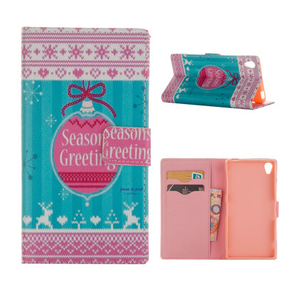 

MOONCASE ЧЕХОЛ ДЛЯ Sony Xperia Z3 Flip PU Leather Fold Wallet Card Slot Kickstand Back [Pattern series] /a16