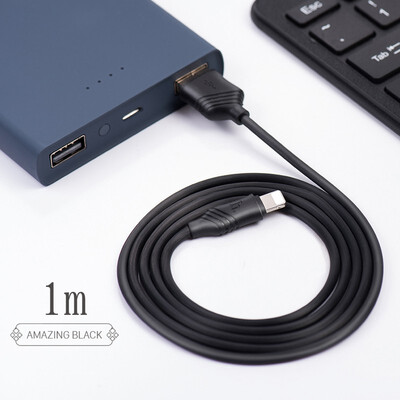 

HOCO 24A Fast Charging USB Cable For Apple-Plug Charger For Apple iPhone iPad Data Cord for Mobile Phone Data Line Sync Wire