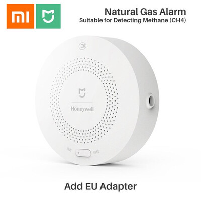 

Original Xiaomi Mijia Honeywell Smart Gas Alarm Detector CH4 Gas Monitoring Ceiling&Wall Mounted APP Remote Control