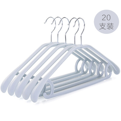 

Dream Court Hanger Thicken Wide Shoulder No Clothes Dryer Hook Dryer Light Blue 20 Pack 1160