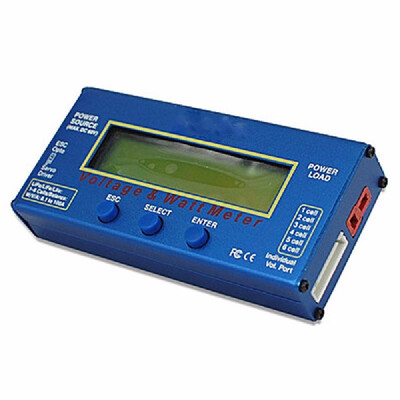 

Digital 60V 100A Balance Voltage Power Analyzer Watt Meter Balancer RC Charger RM266 Remote Control Toys