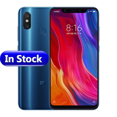 

Global Version Original Xiaomi Mi 8 6GB 64GB Mobile Phone Mi 8 621 AMOLED Display Snapdrag 845 Octa Dual 120MP200MP