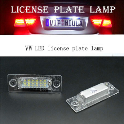 

2PCS Volkswagen License Plate Touran Passat Jetta Caddy