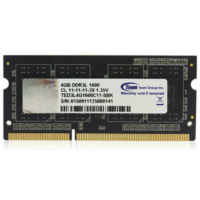

Команда группы (команды) низкого напряжения DDR3 1600 4G ноутбук памяти