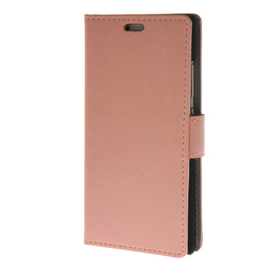 

MOONCASE Smooth PU Leather Flip Wallet Card Slot Bracket Back чехол для Huawei Ascend P8 Pink