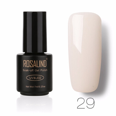 

ROSALIND Gel 1 Black Bottle 7ML Pure Color 58 Colors 01-58 Gel Nail Polish Soak Off Nail Art Semi-Premanent UV LED Gel Lacquer