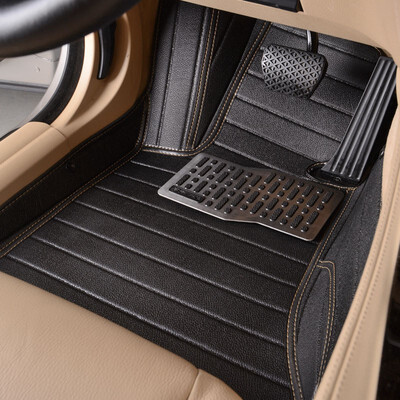 

Myfmat custom foot leather car floor mats for SKODA Kodiaq Spaceback NEW SUPURB Superb Combi durable waterproof perfect-match pad