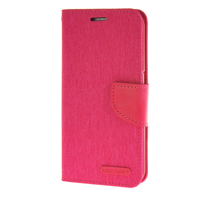 

MOONCASE Galaxy S6 , Leather Flip Wallet Card Holder Pouch Stand Back Case Cover for Samsung Galaxy S6 Hot pink