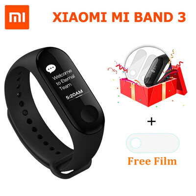 

Original Xiaomi Mi Band 3 Smart Wristband Fitness Bracelet Touch Screen OLED Message 078" 5ATM Water Resistant Phone Calls Remind