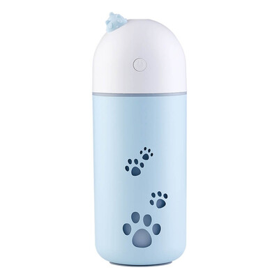

TOMNEW USB Mini Cool Mist Humidifiers 220ML Portable Ultrasonic Two-Modes Air Diffuser with LED Night Light for Home Office Car