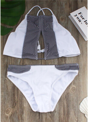 

2018 Halter Backless Padded Push Up Bikini Bathing Suit