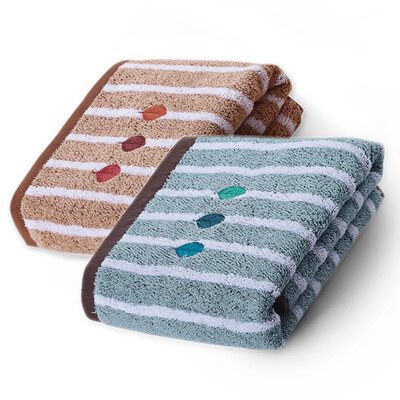 

Sheng Wei towel home textiles cotton satin satin towel sw-17 gray beige 2 loaded