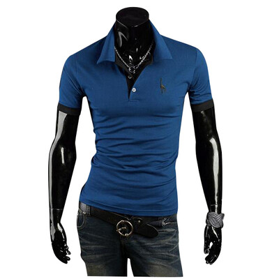 

Zogaa Mens POLO Shirt Fawn Short Sleeve