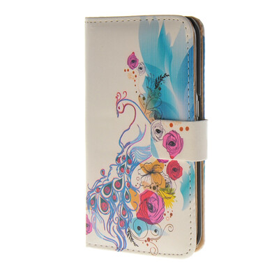

MOONCASE Synthetic Leather Printed pattern Wallet Flip Holster Pouch Stand Shell Back Case Cover for Samsung Galaxy S6 Edge a07